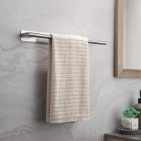 Toalleros de baño sin taladrar adhesivos cepillados de acero inoxidable 304, accesorios sin taladrar en pared para baño y cocina - details 3