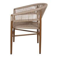 Silla De Cuerda Y Metal Vivian - Misterwils Furniture For Free Souls 57x77x58 - details 14