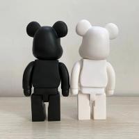 Figura De Acción Bearbrick De 28cm PVC 400% Oso Juguete Modelo DIY Para Niños Regalos De Cumpleaños Decoración De Interiores - details 3