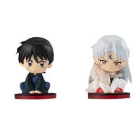 Juego De 4 Figuras Anime INUYASHA Lindas 5cm Modelo De Juguetes Unisex Para Coleccionistas Y Fans De La Animación - details 5