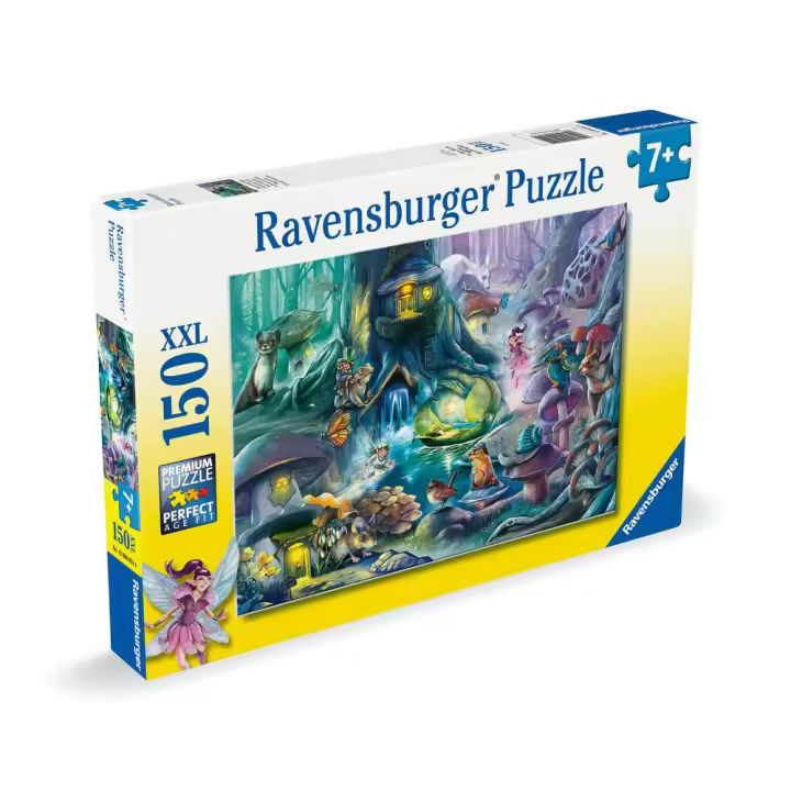 RAVENSBURGER PUZZLE 150 PIEZAS XXL EL BOSQUE ENCANTADO 150 PIEZAS. 23x33x3 Cms. - 1