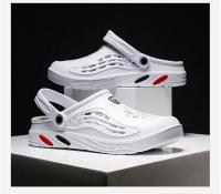Sandalias De Verano Para Hombre EVA Ligera Zapatillas Planas De Playa Tallas Grandes Hasta 45 Zapatos Casuales Para Jardín Y Exterior - details 10