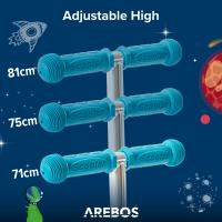 AREBOS Patinete Kick Scooter City NiÃ±os  con asiento  con ruedas LED - details 6