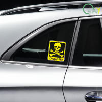 Pegatina De Coche Con Símbolo De Muñeco Peligroso Vinilo Impermeable Accesorios Para Coche Decoración De Vehículo - details 0