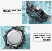 Reloj Deportivo Militar Para Hombre SANDA G-Style Resistente Al Agua Y Al Choque Con Pantalla LED Digital Y Cuarzo Reloj De Pulsera Masculino - details 23