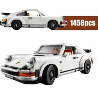 Conjunto De Bloques De Construcción De Coche Retro Técnico 1458 Piezas 2en1 Kit De Modelo Clásico Para Adultos Y Adolescentes Juguetes Regalos De Navidad - details 1