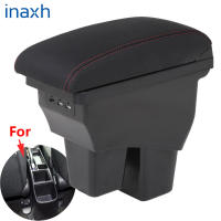 Soporte Central Para Honda Fit / Jazz 2015-2020 Caja De Almacenamiento Interior Con 3 USB Material PU Y Plástico ABS - details 0