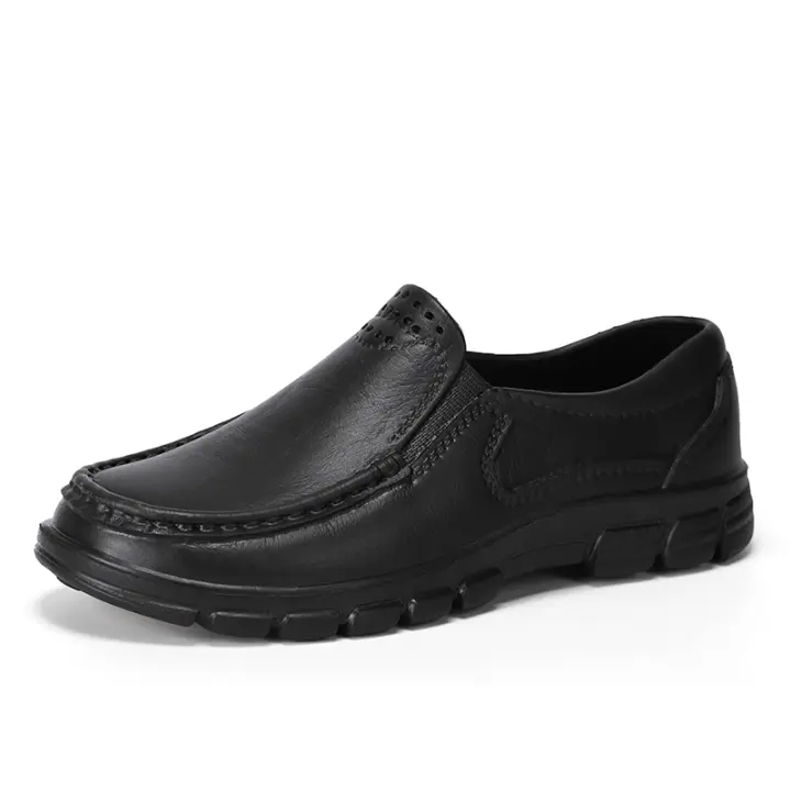Zapatos De Cocina Antideslizantes Resistentes Al Aceite Para Hombres Talla Grande Casual Comodidad EVA Antigolpes Adecuados Para Trabajo Oficina Y Verano - 1