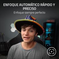 Razer Kiyo Webcam FullHD 1080p - Cámara de Transmisión con Anillo de Luz (Cámara Web USB, Vídeo HD 720p, 60 FPS, Compatible con Open Broadcaster Sofware, Xsplit, Autofoco, Clip de Cámara, Conexión para Trípode) Negro - details 2