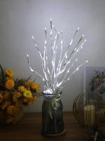 Rama De Birch Blanca Con Luces LED Artificial Decorativo Para Fiesta De Cumpleaños Boda Decoración De Hogar Piloto Incluido Fuente De Alimentación Batería - details 6