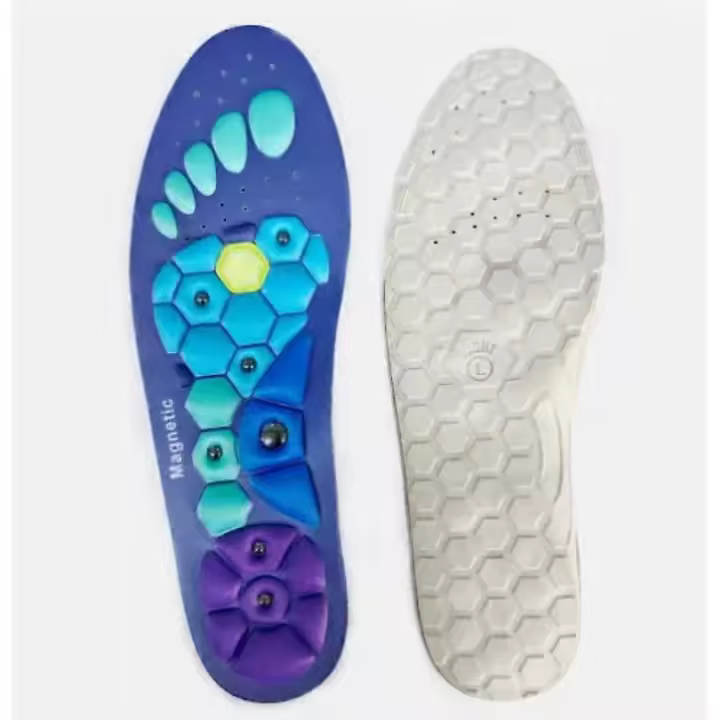 Akusoli Magnetische Schuhe Akupressur-Einlegesohlen fr Schmerzen (35-39cm) - 1