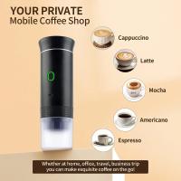 Máquina De Café Espresso Portátil 3 En 1 Eléctrica Sin Cable Capaz De Triturar Cápsulas Ideal Para Viajes Y Camping - details 3
