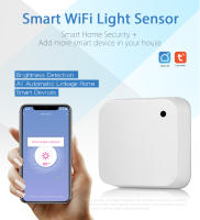 Sensor De Iluminancia Inteligente Tuya 180° WiFi Control Remoto Para El Hogar Con Sensor De Luz Y Potencia Baterías Incluidas - details 0