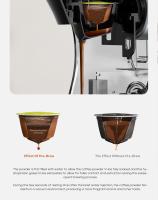 Cafetera de Cápsulas HiBREW H1B 6 en 1, Tanque de Agua de 600 ml, Extracción a 19 Bares de Presión, Modo Frío/Caliente, Indicador LED, para Cápsulas Kcup*/Nes*/DG*/Polvo de Espresso, Negro - details 9