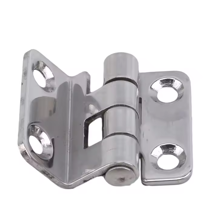 Juego De Bisagras Para Puerta De Armario De Distribución En Acero Inoxidable Resistentes a Altas Y Bajas Voltajes Bisagra Industrial De Ángulo Recto - 1