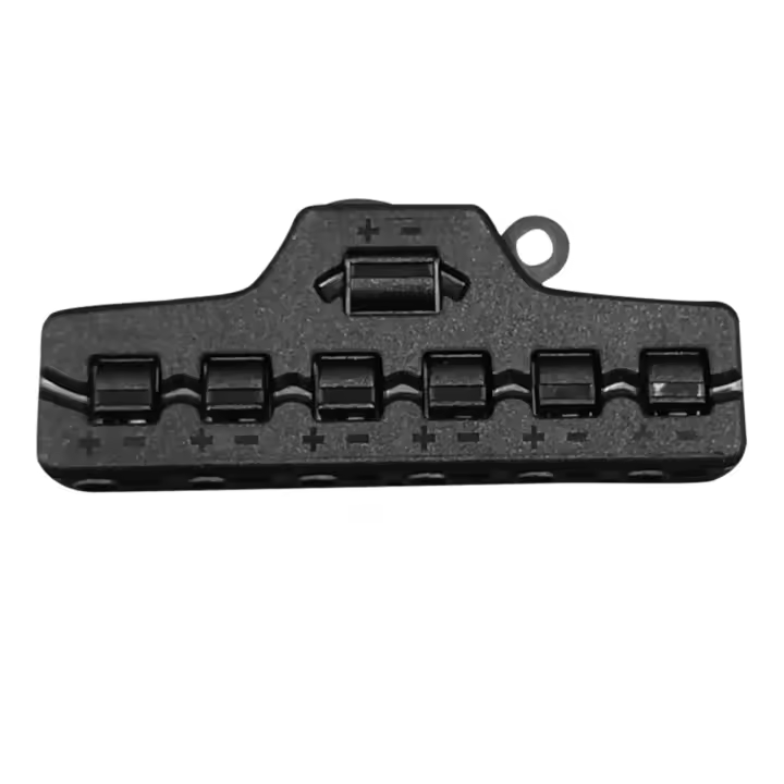 Bloque De Distribución De Cable Splitter De Bajo Voltaje Con 6/3 Puertos Para Conexión De Iluminación Y Tiras LED VKTECH - 1