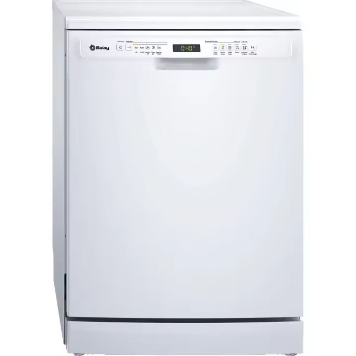 Lavavajillas Integrable 60cm BALAY 3VS5332BP 14 cubiertos Clase C  | Blanco, Display y selección directa, Media carga, Función Turbo, Rackmatic - 1