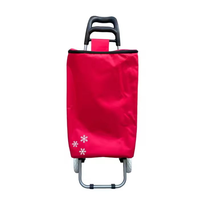 Gerimport Carro de compra con compartimento refrigerante, con nevera - Capacidad de 32 Litros, 34x28x94 cm - 1