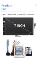 Reproductor Multimedia MP5 Acodo 2din Carro Radio 7 Pulgadas Carplay Android Auto Bluetooth USB TF FM Para Toyota Honda - details 18
