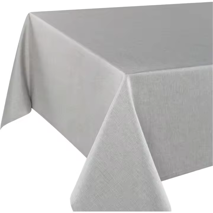 Mantel VIENNA gris Premium, repelente de suciedad, todo el año, rectangular 140x220 cm - 1