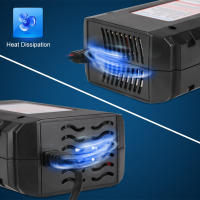 Cargador De Batería De Coche Inteligente 12V 20A Con Pantalla LED 110-240V Cargador De Batería De Vehículo - details 0