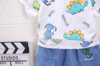 Ropa De Verano Para Bebés Niños Y Niñas Conjunto De 2 Piezas Camiseta Y Shorts Estilo Casual Con Diseño De Dibujos Animados Talla Ajustada Para Edades 4-6 Años - details 13