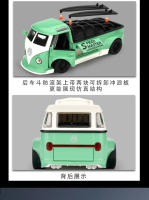 Modelo De Coche VW Volkswagen T1 En Escala 1:32 De Aleación De Metal Desmontable Juguete Para Niños Regalo De Vacaciones A901 - details 5