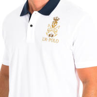 La Martina-Polo Manga Corta RMPE60-PK097 para Hombre