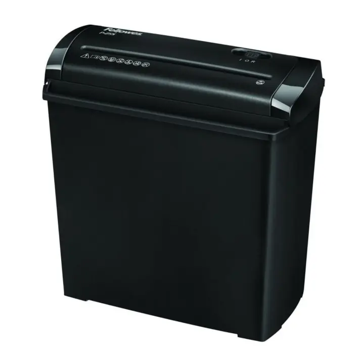 Destructora Fellowes P-25S/ Corte en Tiras de 7mm/ Negra - 1