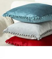 Funda De Cojín De Silla De Estilo Nórdico Sólido Suave En Veludo Para Sala De Estar Cubierta De Tela De Veludo Cuadrada Decorativa Para El Hogar - details 1