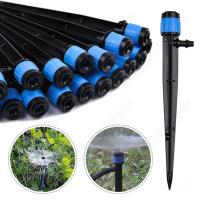 Emisores De Rociador Ajustable Para Riego Jardín 360° Flujo De Agua Para Tubo De 4/7mm Nozzle De Rociador Para Plantas - details 7