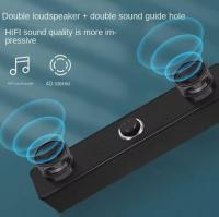 Altavoz Bluetooth Barra de Altavoz Monitor PC Portátil Altavoces de escritorio para escritorio Altavoces con cable Enchufe USB LED Altavoz dual,Sistema de sonido para cine en casa - details 2
