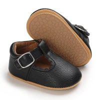 Zapatos Para Bebé Recién Nacidos Niñas Clásicos Corazón De Goma Antideslizante PU Vestido Primera Caminadora Zapatos De Cuna - details 47