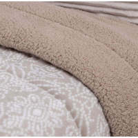 Manterol Edredón Comforter Reverso Borreguito Cachimir Flores - Doko 65 c.07 - details 1