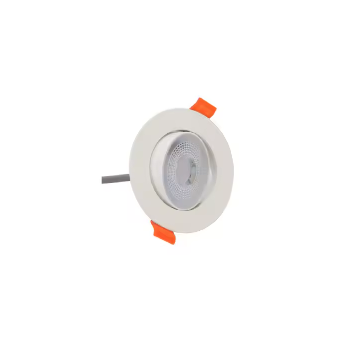 Ledkia Foco Downlight LED 5W Solid COB Direccionable Circular Blanco Corte Ø 75 mm - 1