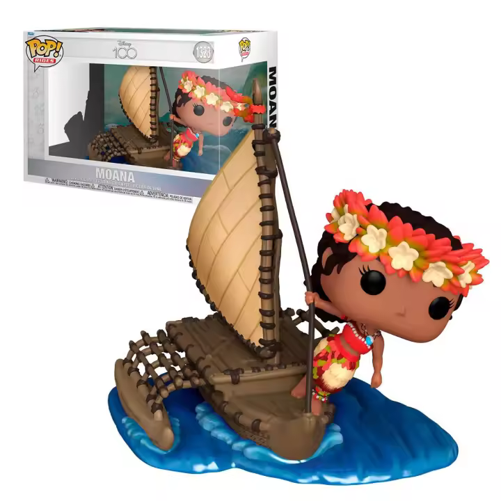 FUNKO POP! RIDES: DISNEY 100 ANIV. – VAIANA (FINAL), 67977, Nº1323, TIENDA CON LICENCIA OFICIAL - 1