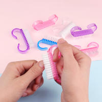 100Pcs Cepillos De Uñas Para Arte De Uñas Y Limpieza De Polvo De Acrílico Herramientas De Cuidado De Uñas Angulares Suaves Para Manicura - details 4