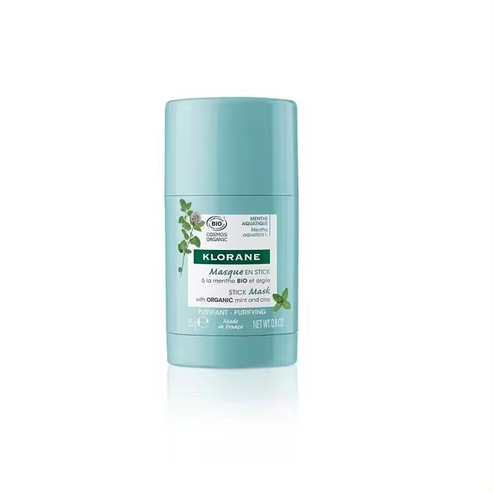 Klorane Mascarilla En Stick A La Menta Bio 25 Gr - 1