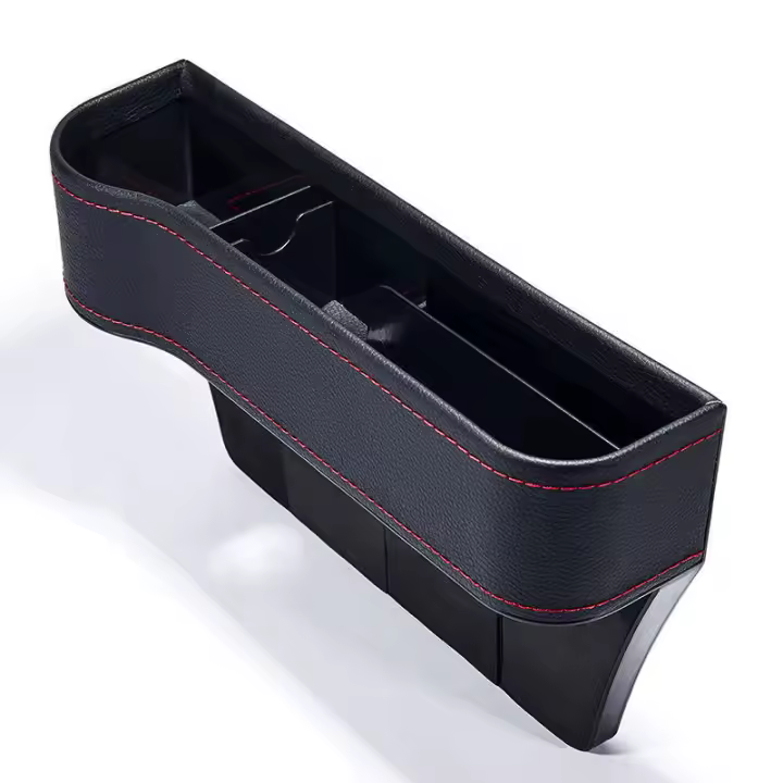 Organizador De Asiento De Coche De Cuero Para Almacenamiento En Espacio De Rueda Fundas Universales Para Automóviles - 1