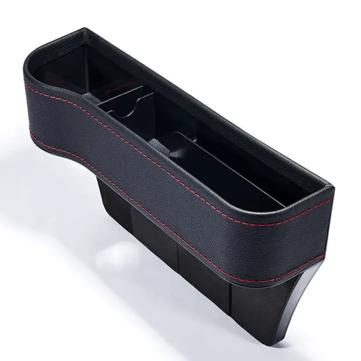 Organizador De Asiento De Coche De Cuero Para Almacenamiento En Espacio De Rueda Fundas Universales Para Automóviles - 1