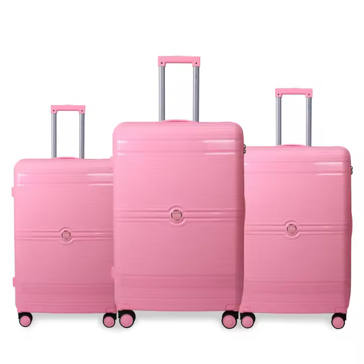 S7 STAR Set 3pcs Maletas de Viaje, Conjunto Cabina Elegante 4 Ruedas Giratorias 360°, Maleta Rígida Resistente Color Puro, Juego de 3 Maletas Trolley Maleta Gran Capacidad 20in 24in 28in - 1