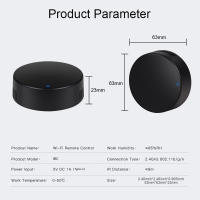 Control Remoto Inteligente WIFI Universal Para TV/Aire Acondicionado/Fan Tuya APP Compatible Con Alexa Y Google Assistant - details 8