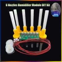 Kit De Módulo Humidificador DIY Placa De Control Neumático Ultrasonido Placa De Circuito Para Mist Driver 6 Boquillas - details 1