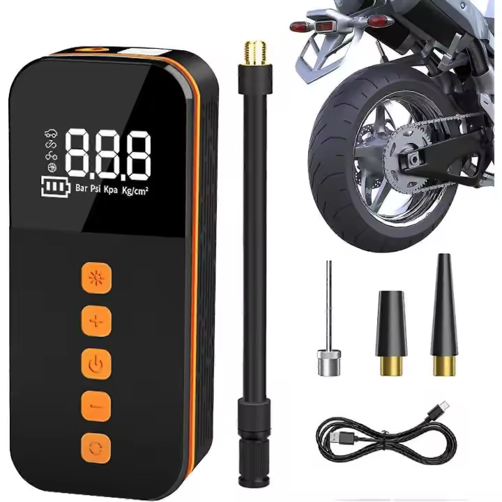 Tire Inflator Portable Air Compressor with Digital Pressure Gauge 4000mAh 150PSI Cordless Air Pump for Car,50% Offer - 1