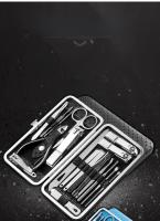 Juego De Tijeras De Uñas 8/19 Acero Inoxidable Con Escopeta Para Orejas Y Pediura Herramienta De Eliminación De Piel Muerta - details 0