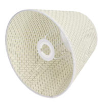 Pantalla de lámpara de Mesa Tejida de PE, cubierta de lámpara Tejida desgaste Resistant, Beige color, para portalámparas calibre E27 E14 - details 3