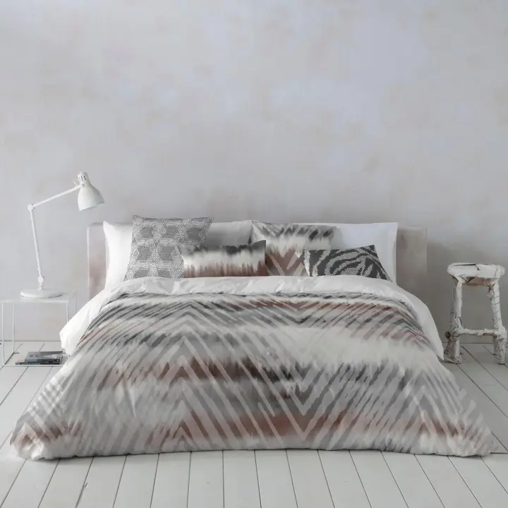 NATURALS - Funda Nórdica - 100% Algodón - Extra Suave -Incluye Funda Nórdica + 1 o 2 Fundas de Cojines - Fabricado en España - Geométricos - Cama 90/105/135/150/180 - 1