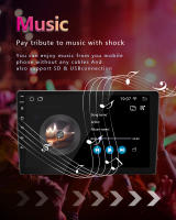 Radio Multimedia Para Coche Con Apple Carplay Android 12 GPS FM Compatible Con VW Toyota Nissan Pantalla Táctil De 7/9/10 Pulgadas Memoria RAM 4G ROM 32G Soporte a Can-Bus Y Control Del Volante - details 6