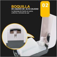 Wonduu Dispensador Manual de Gel Hidro-alcohólico | Dosificador de Pared | Capacidad 1000 Ml - details 2
