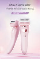 Kit De Epilador Eléctrico Para Mujeres 2 En 1 Doble Cabeza Impermeable Trimmer De Cuerpo Y Peluca Para Eliminación Rápida De Vello En Bikini Y Axilas - details 19